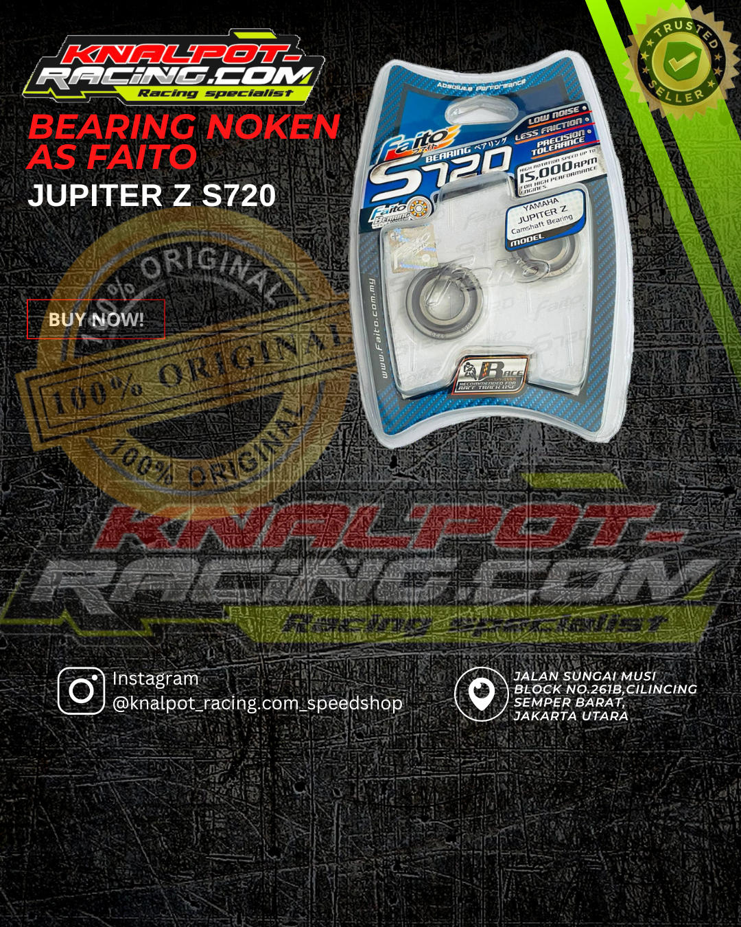 BEARING NOKEN AS JUPITER S720